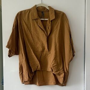 Anthropologie oversized Blouse
